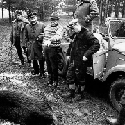 Точный выстрел вождя. Леонид Брежнев и Иосип Броз Тито на охоте. Крым, 1973 год.